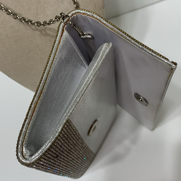 Rhinestone clutch clear irridescent - Picture 11 of 14